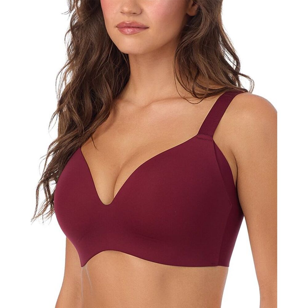 Le Mystere Womens  360 Smoother Bra, Red